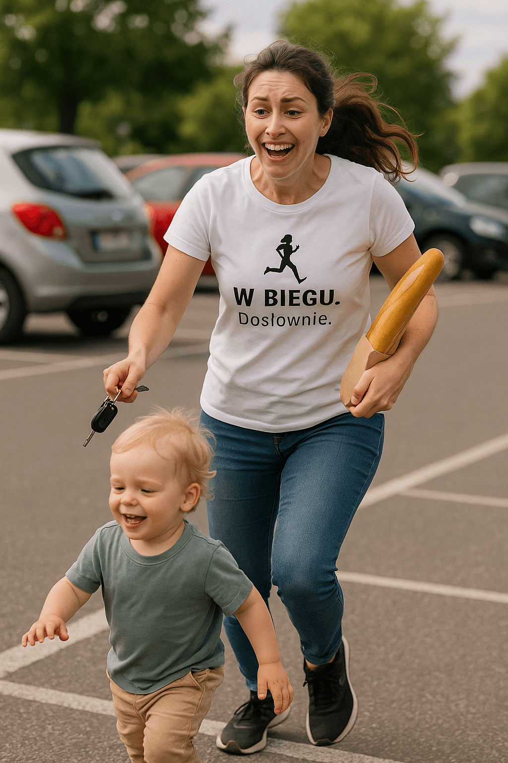 W Biegu. Dosłownie – Mama Edition (biała)