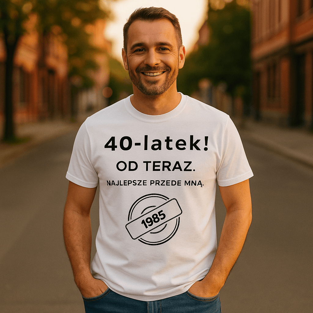 40-latek! Od teraz. To dopiero początek (biała) – Wersja Limitowana 1985