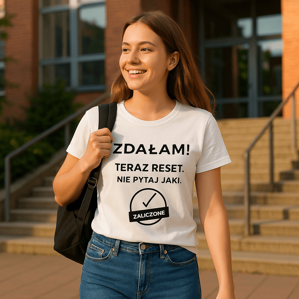 ZDAŁAM – Teraz reset (biała). Wersja Limitowana 2025