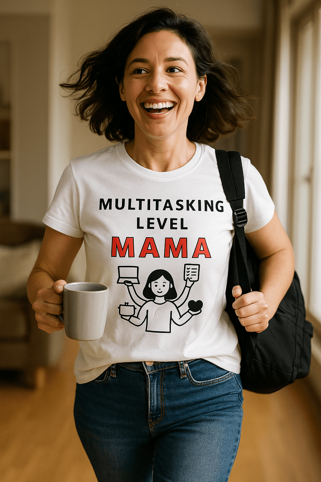 Multitasking Level  - Mama Lifestyle Edition (biała)