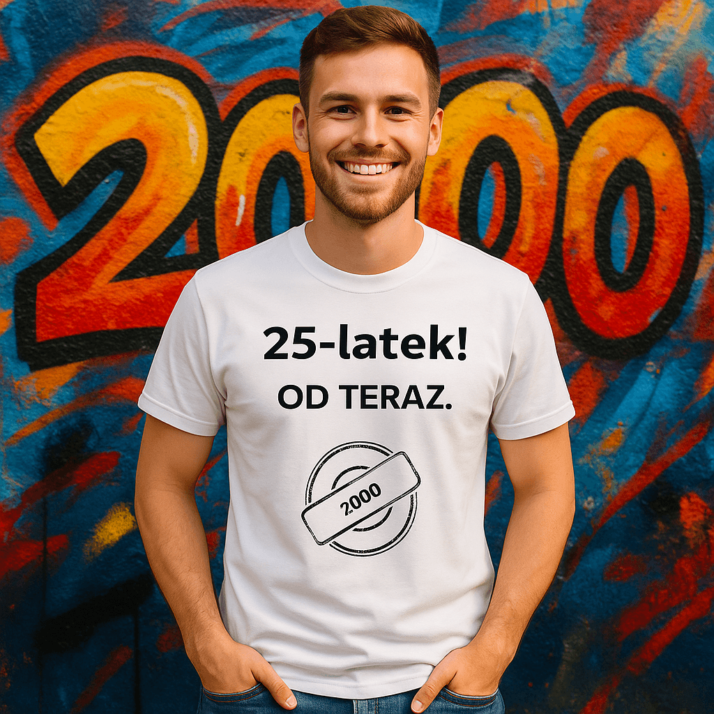25-latek. Od teraz (biała). Wersja Limitowana 2000
