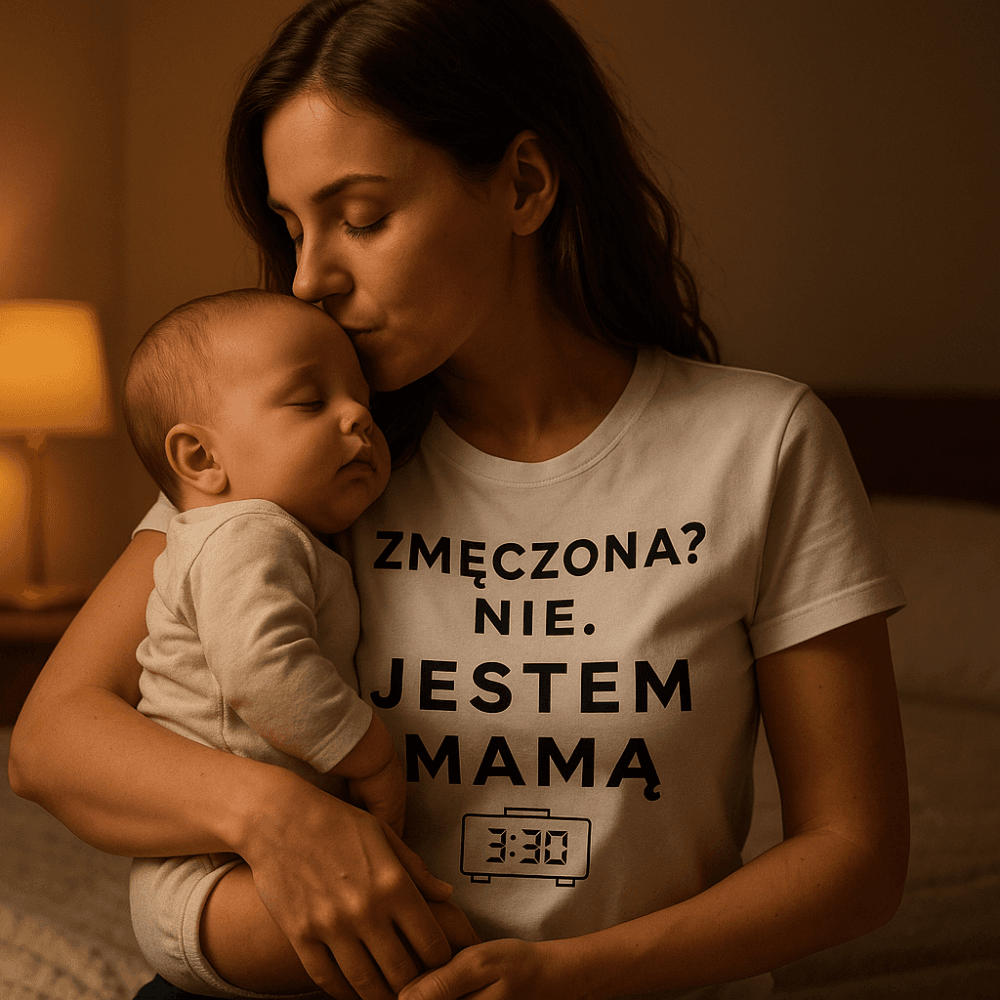 ZMĘCZONA? NIE. JESTEM MAMĄ. 3:30 (biała)