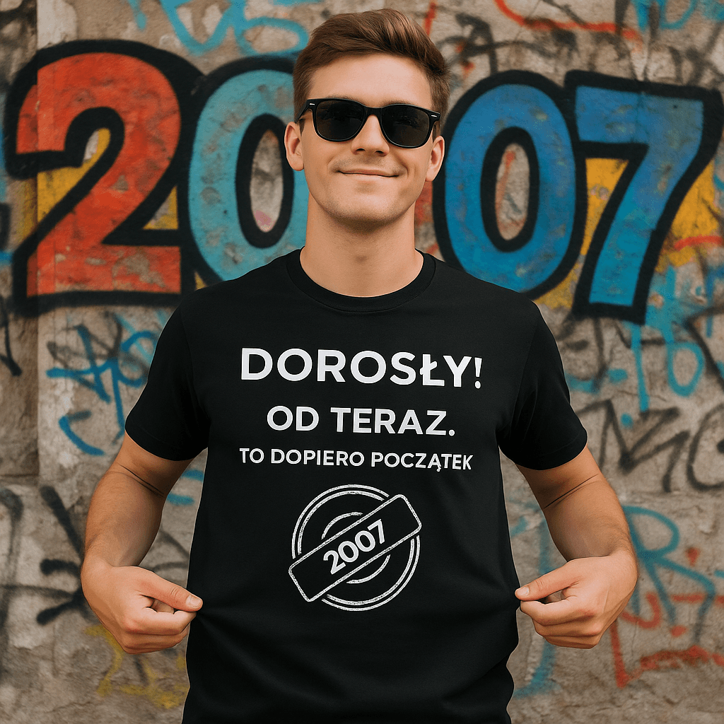 DOROSŁY – Od teraz. To dopiero początek (czarna). Wersja Limitowana 2007