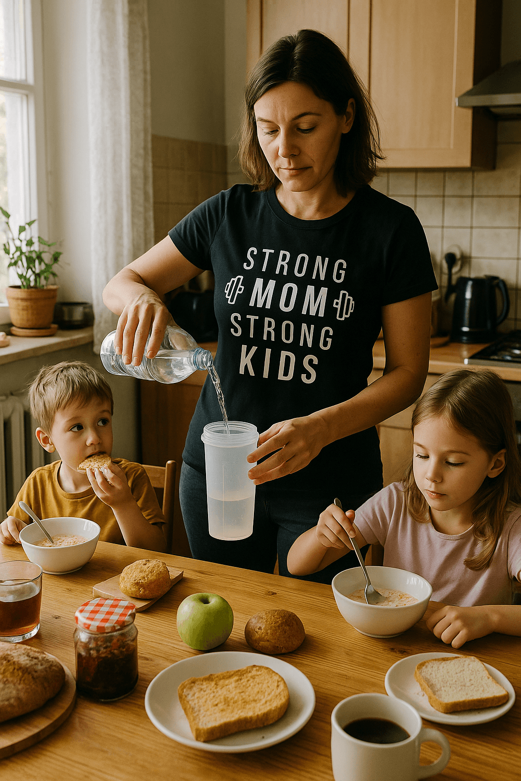 Strong Mom Strong Kids – Mama Edition (czarna)