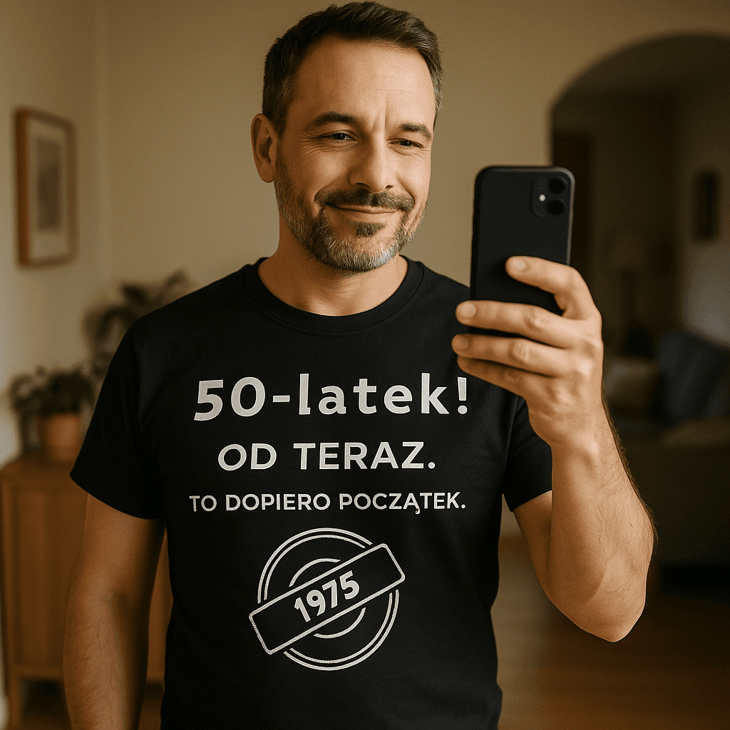 50-latek! Od teraz. To dopiero początek (czarna) – Wersja Limitowana 1975