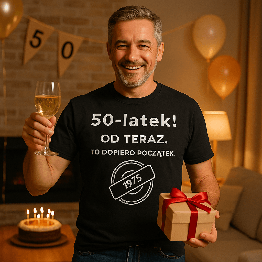 50-latek! Od teraz. To dopiero początek (czarna) – Wersja Limitowana 1975