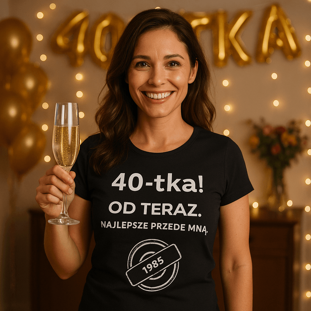 40-tka! Od teraz. To dopiero początek (czarna) – Wersja Limitowana 1985