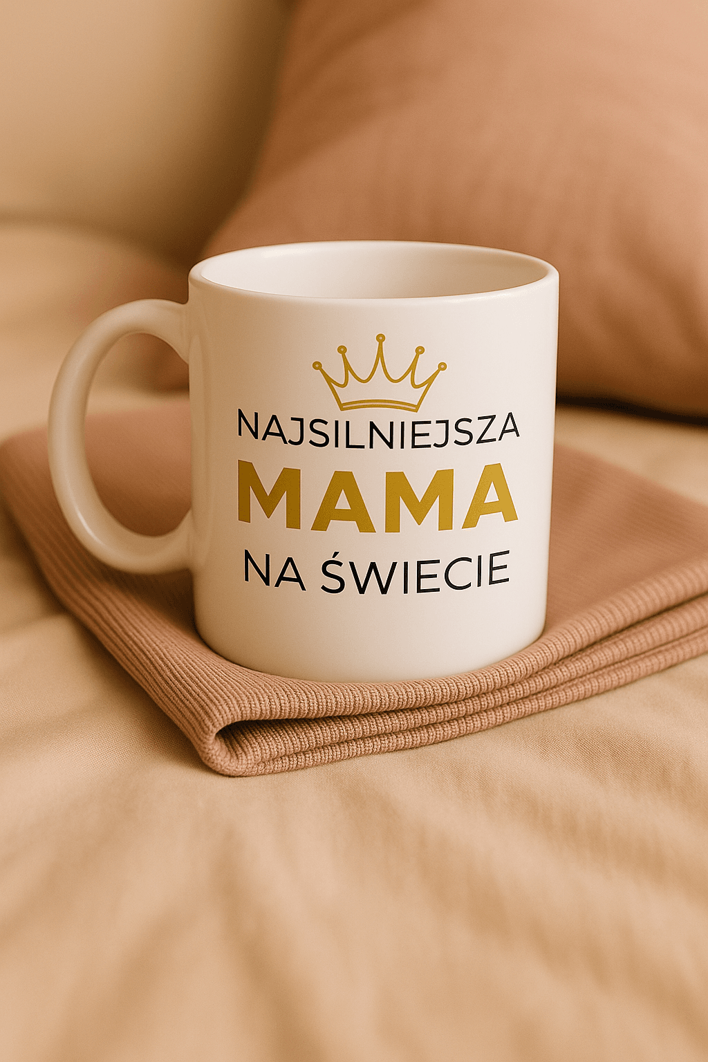 Kubek: Najsilniejsza Mama - Mama Gold Edition