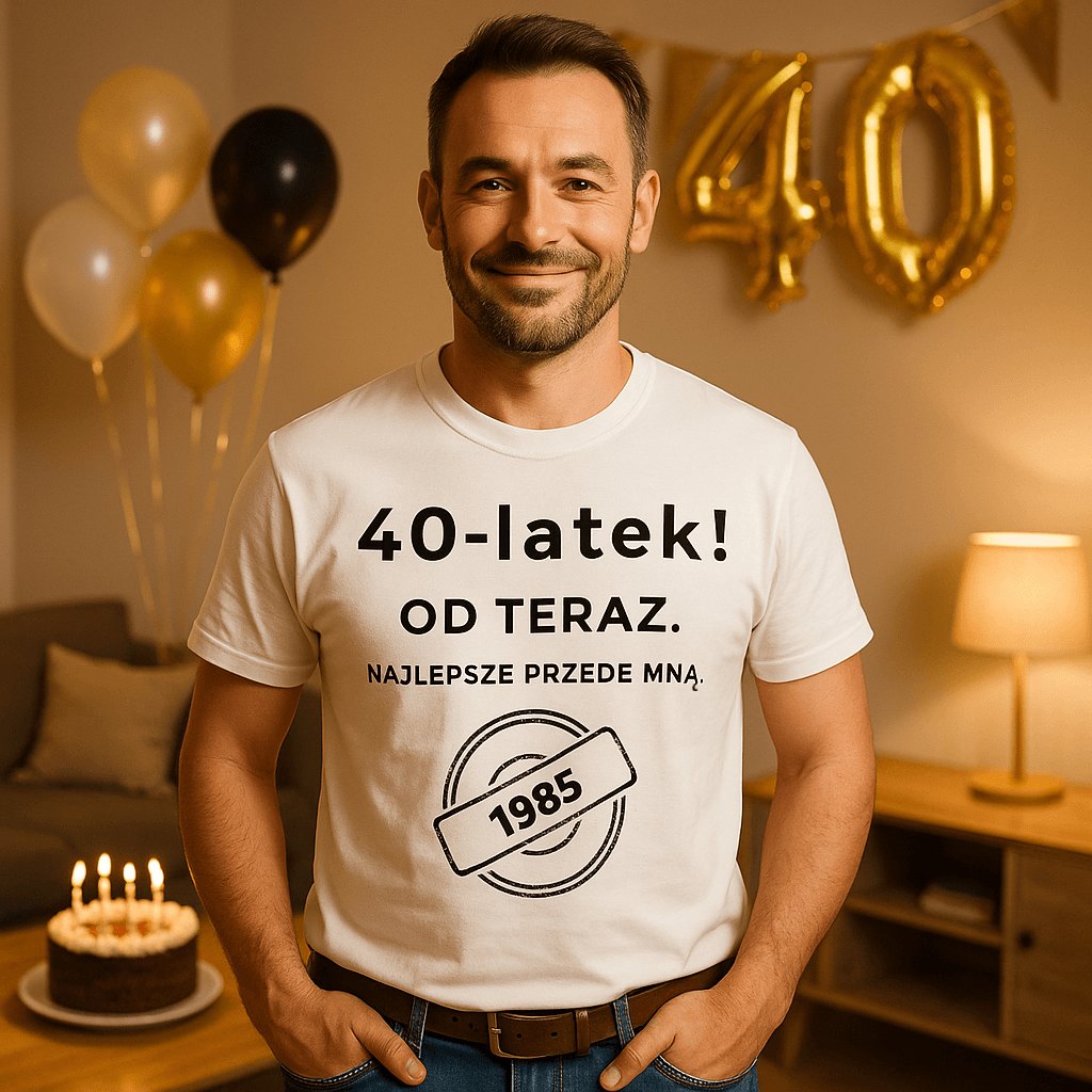 40-latek! Od teraz. To dopiero początek (biała) – Wersja Limitowana 1985