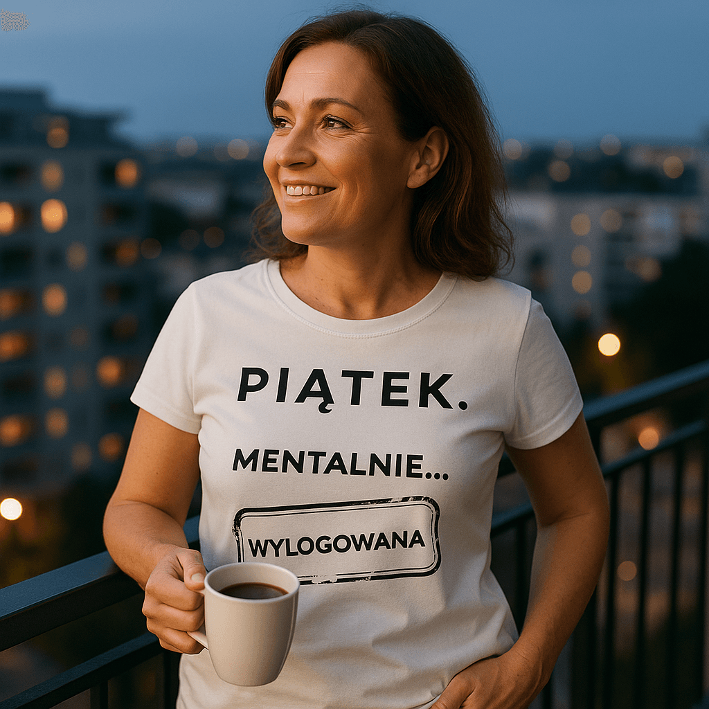Piątek. Mentalnie wylogowana (biała) – Wersja Limitowana