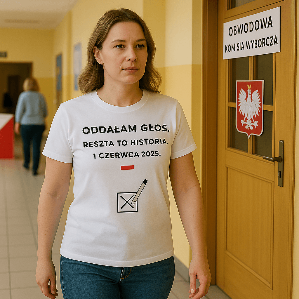 ODDAŁAM GŁOS – Koszulka Wyborcza 2025 [Limitowana Edycja]