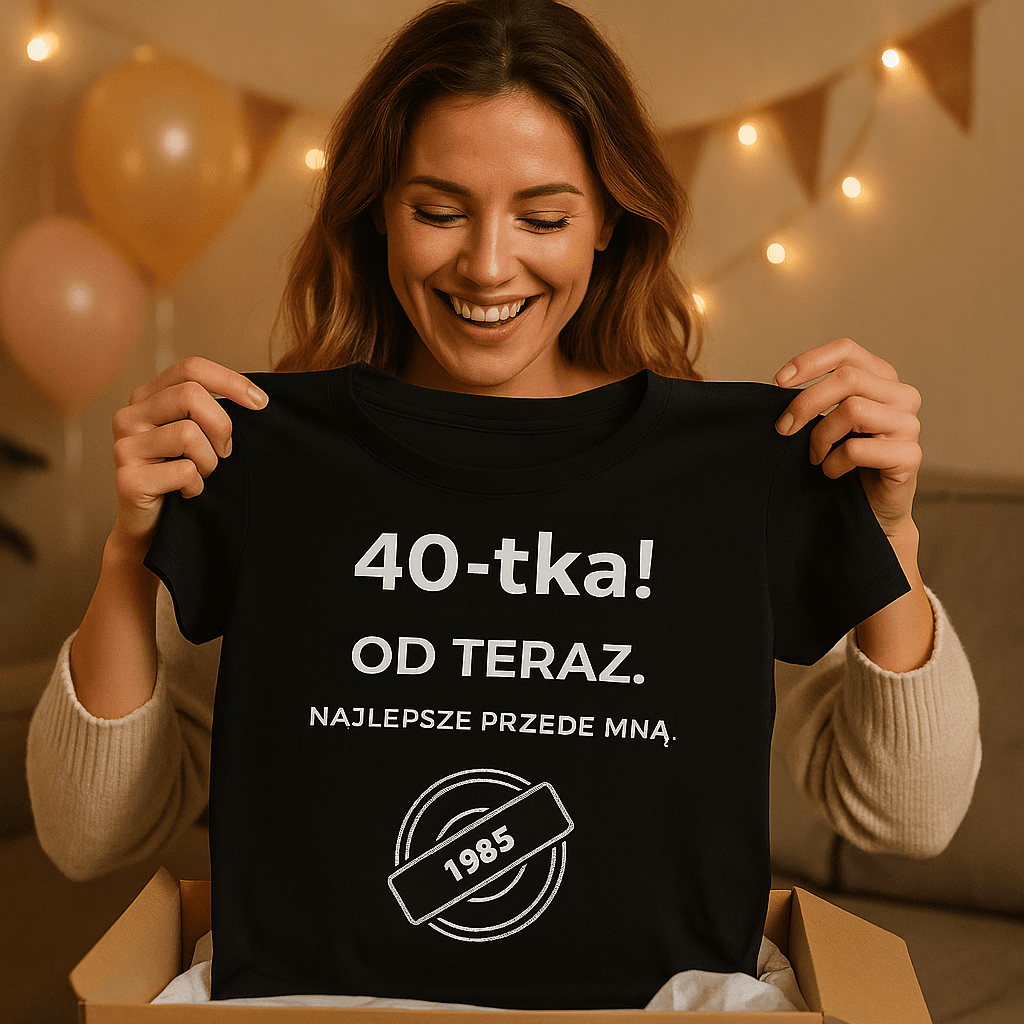 40-tka! Od teraz. To dopiero początek (czarna) – Wersja Limitowana 1985
