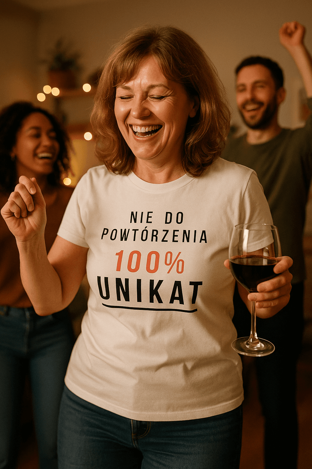 100% UNIKAT - Strong Pretty Collection (biała)