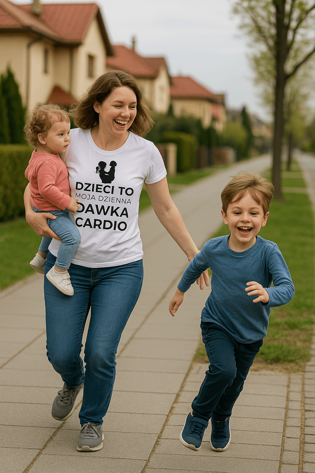 Dzienna dawka cardio - Mama Edition (biała)