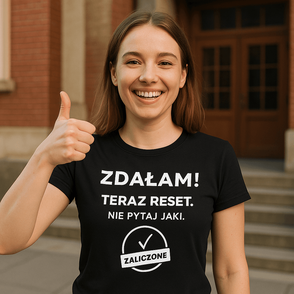 ZDAŁAM – Teraz reset (czarna). Wersja Limitowana 2025