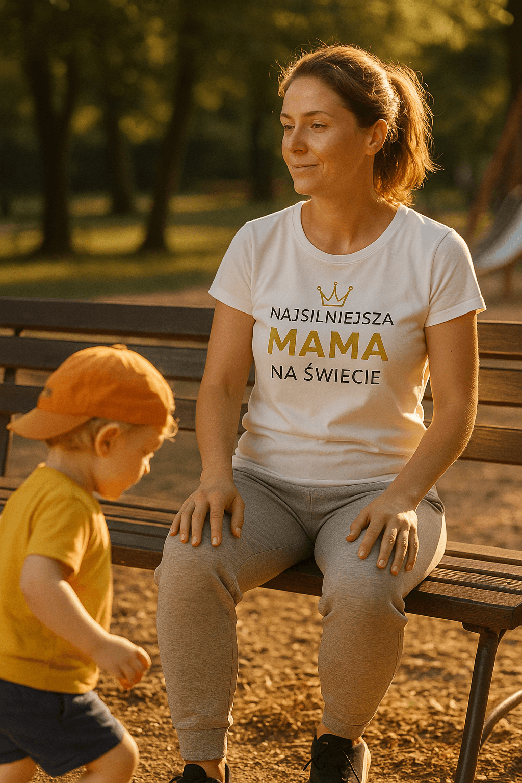 Najsilniejsza Mama - Mama Gold Edition (biała)