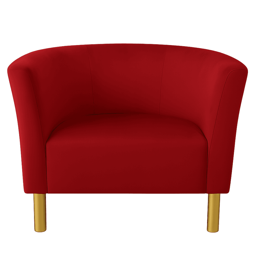 Fotel Tapicerowany Glamour Velvet – Luksus w Aksamitnym Wykończeniu