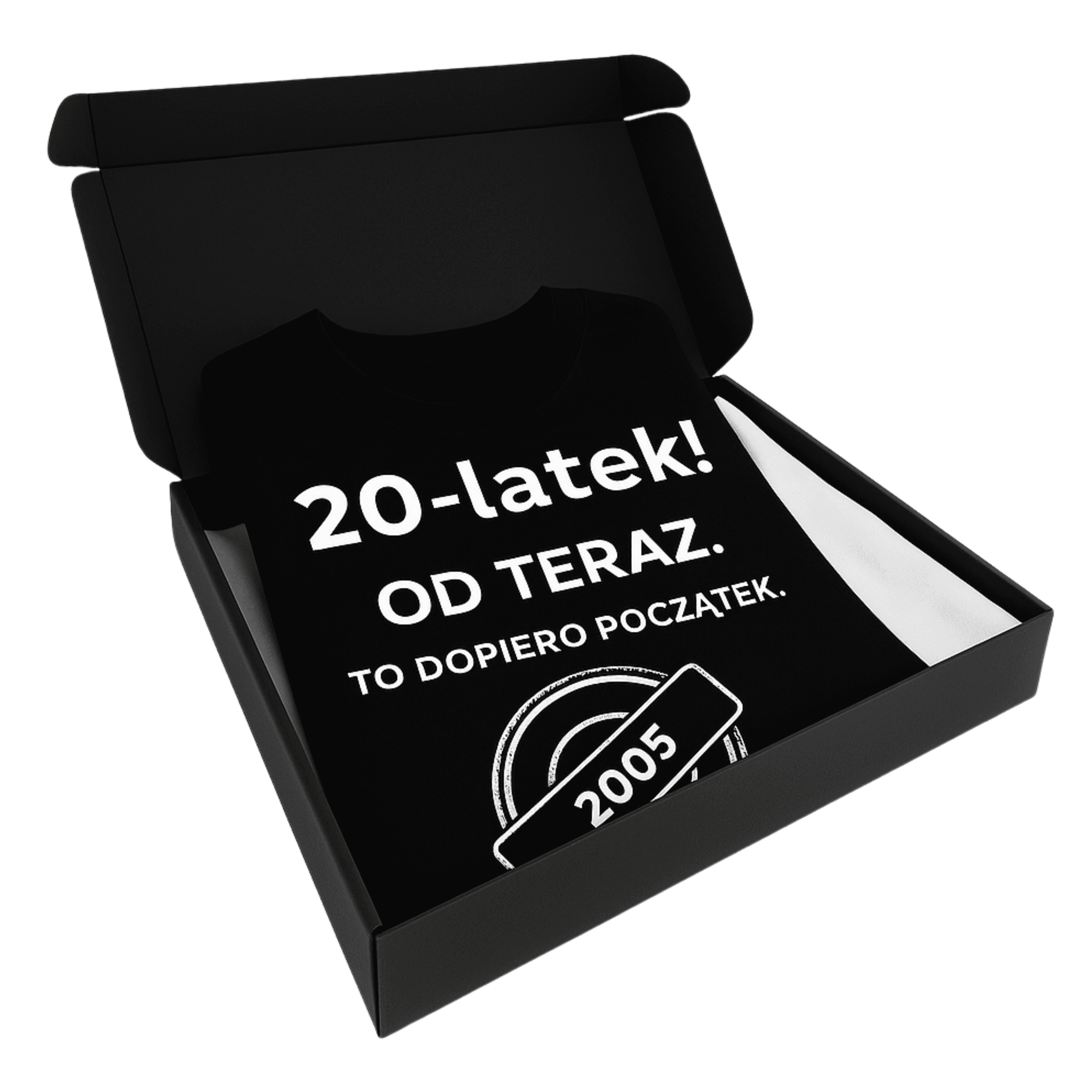 20-latek. Od teraz. To dopiero początek (czarna). Wersja Limitowana 2005