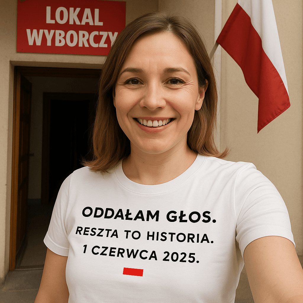 ODDAŁAM GŁOS – Koszulka Wyborcza 2025 [Limitowana Edycja]