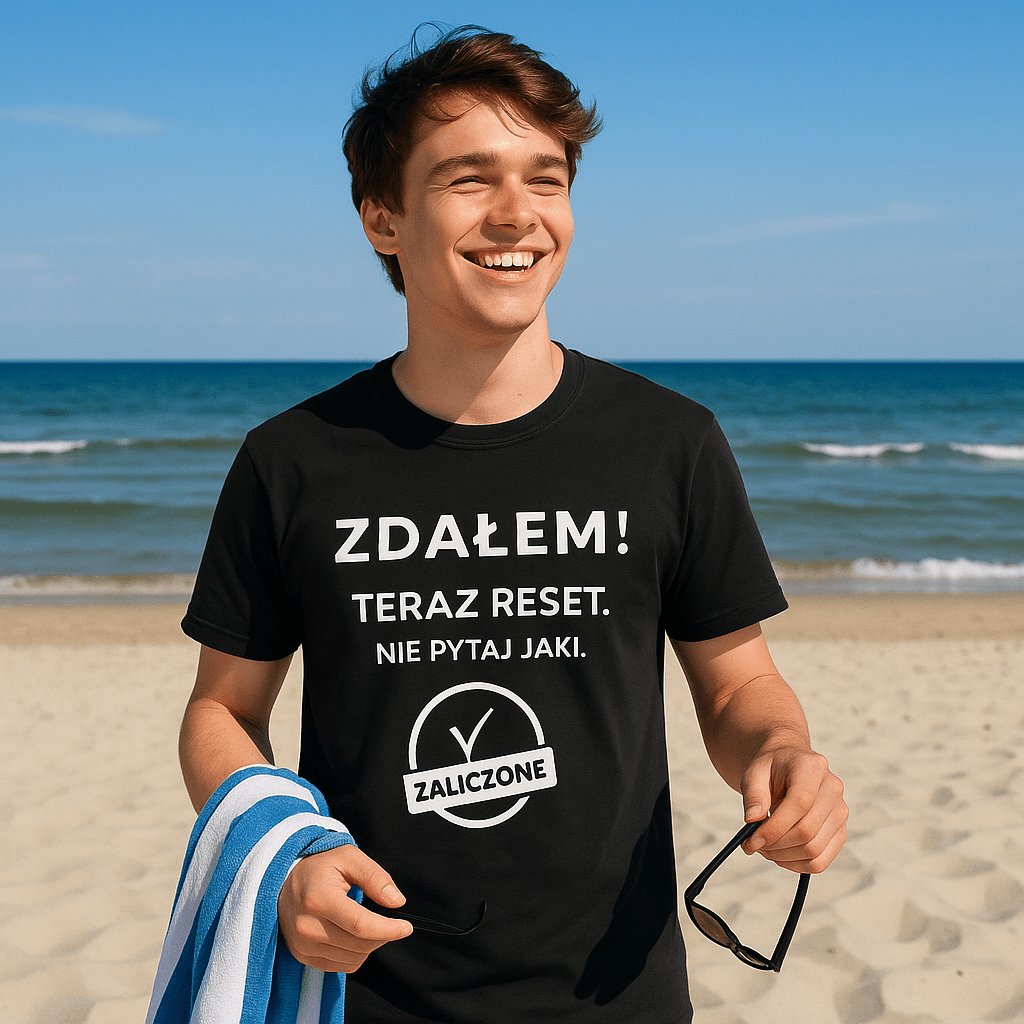 ZDAŁEM – Teraz reset (czarna). Wersja Limitowana 2025