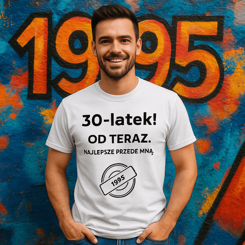 30-latek. Od teraz. Najlepsze przede mną (biała). Wersja Limitowana 1995