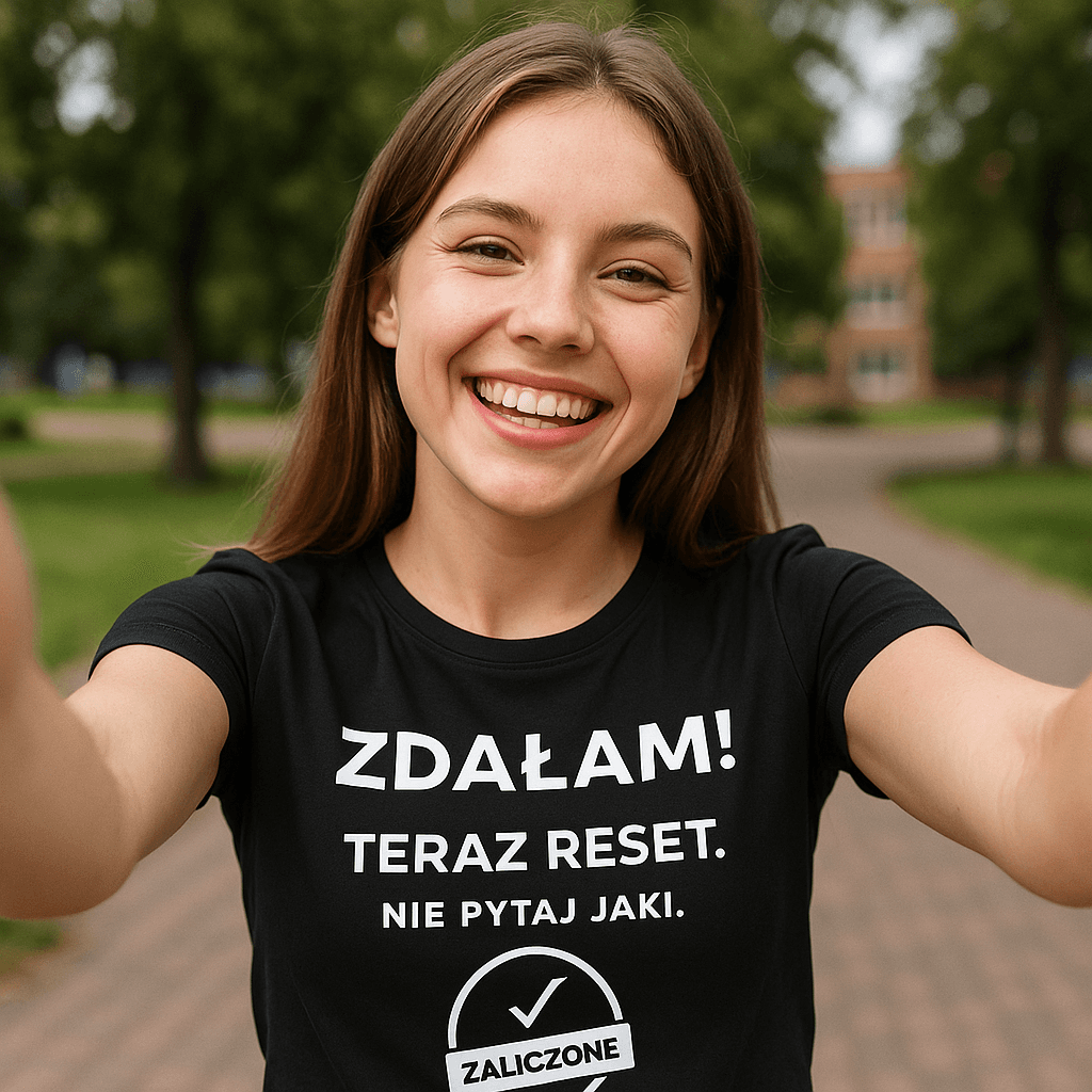 ZDAŁAM – Teraz reset (czarna). Wersja Limitowana 2025