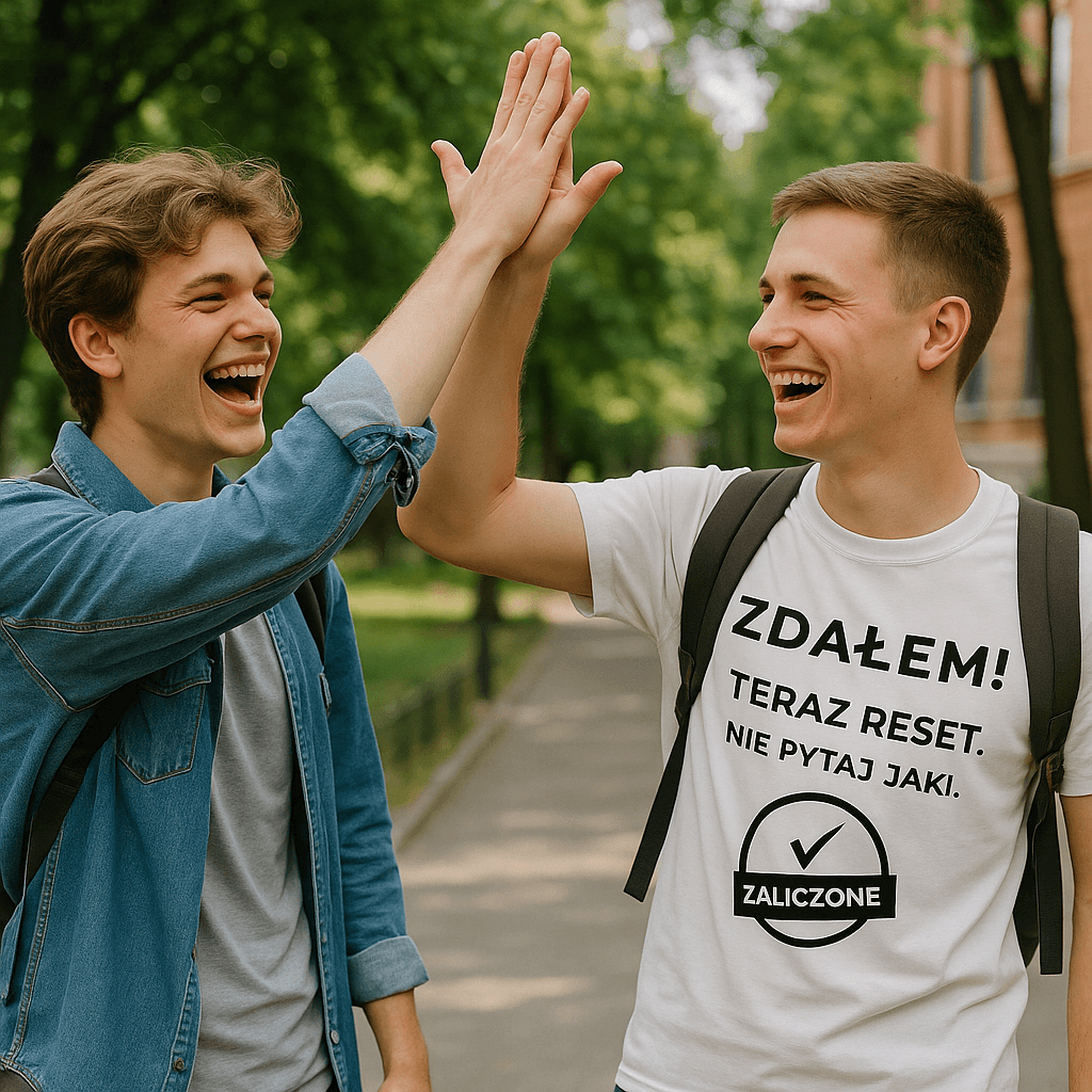 ZDAŁEM – Teraz reset (biała). Wersja Limitowana 2025