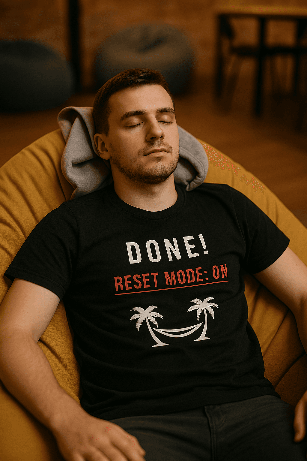 Done! Reset Mode: ON | Dla Niego (czarna)