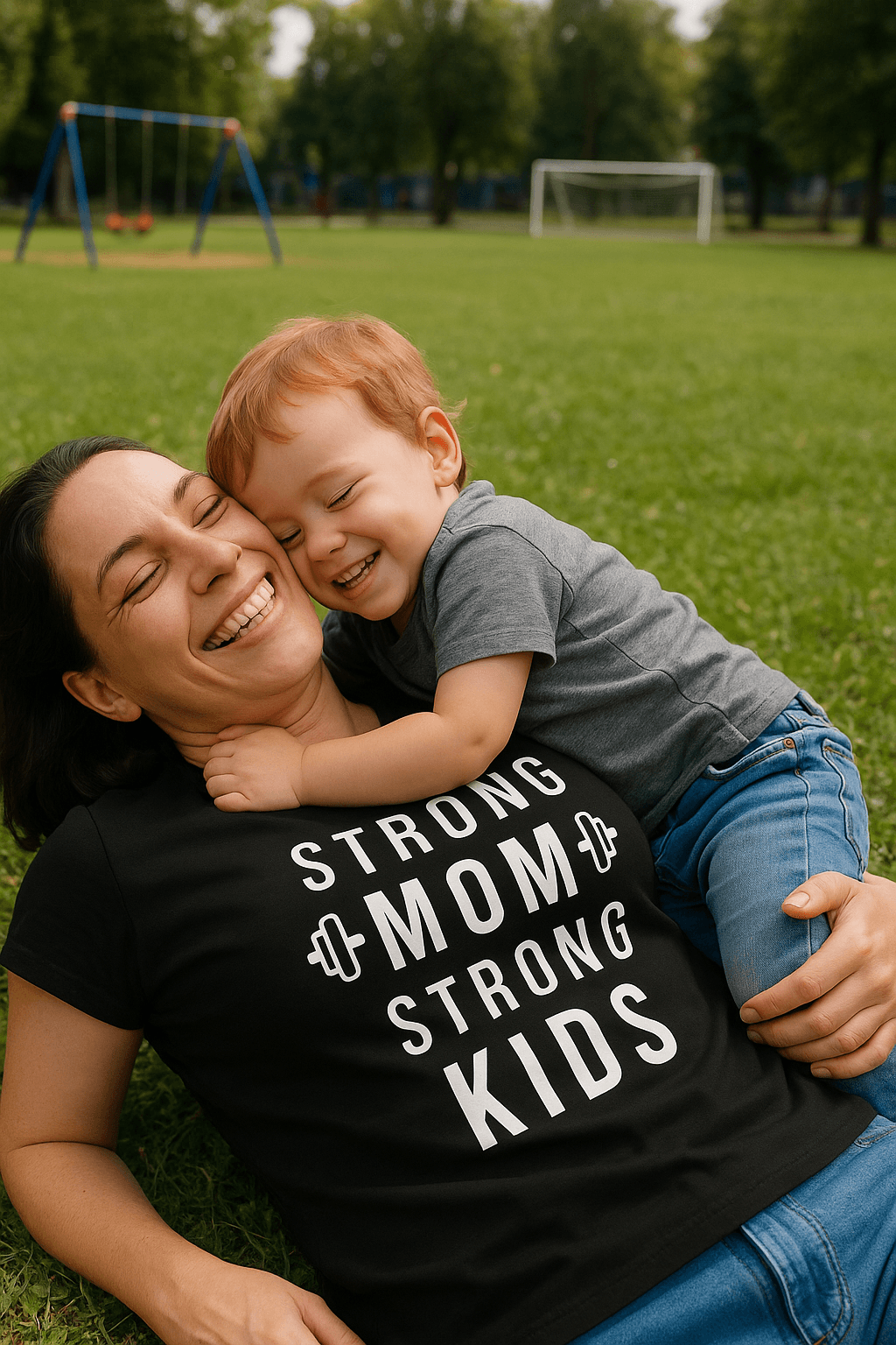 Strong Mom Strong Kids – Mama Edition (czarna)
