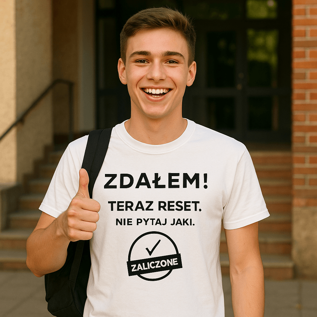 ZDAŁEM – Teraz reset (biała). Wersja Limitowana 2025