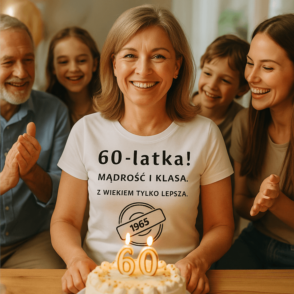 60-tka! Mądrość i klasa. Z wiekiem tylko lepsza (biała) – Wersja Limitowana 1965