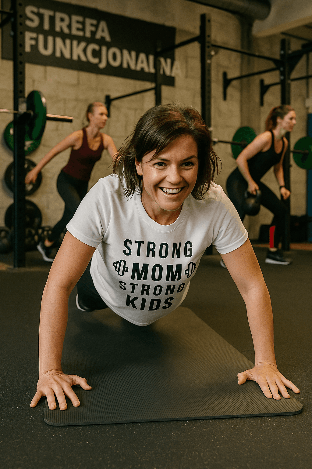 Strong Mom Strong Kids – Mama Edition (biała)