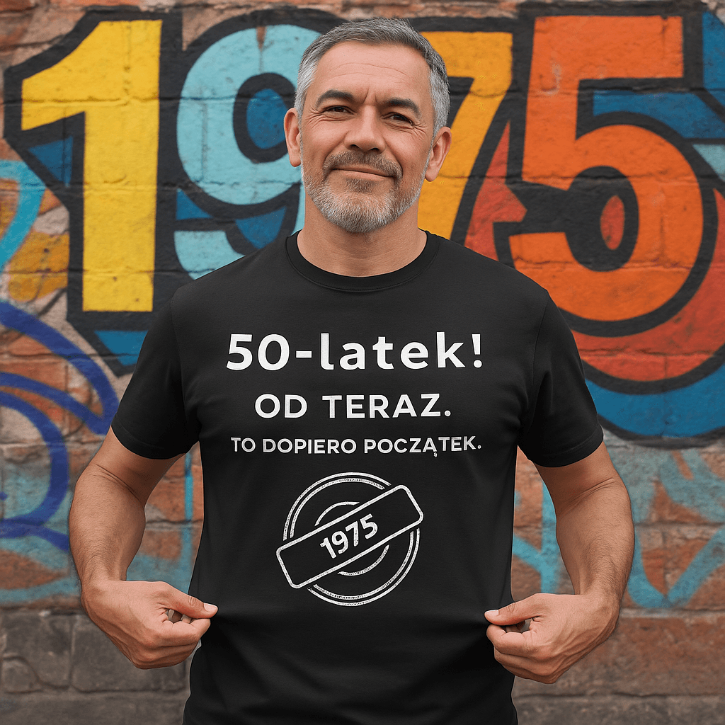 50-latek! Od teraz. To dopiero początek (czarna) – Wersja Limitowana 1975