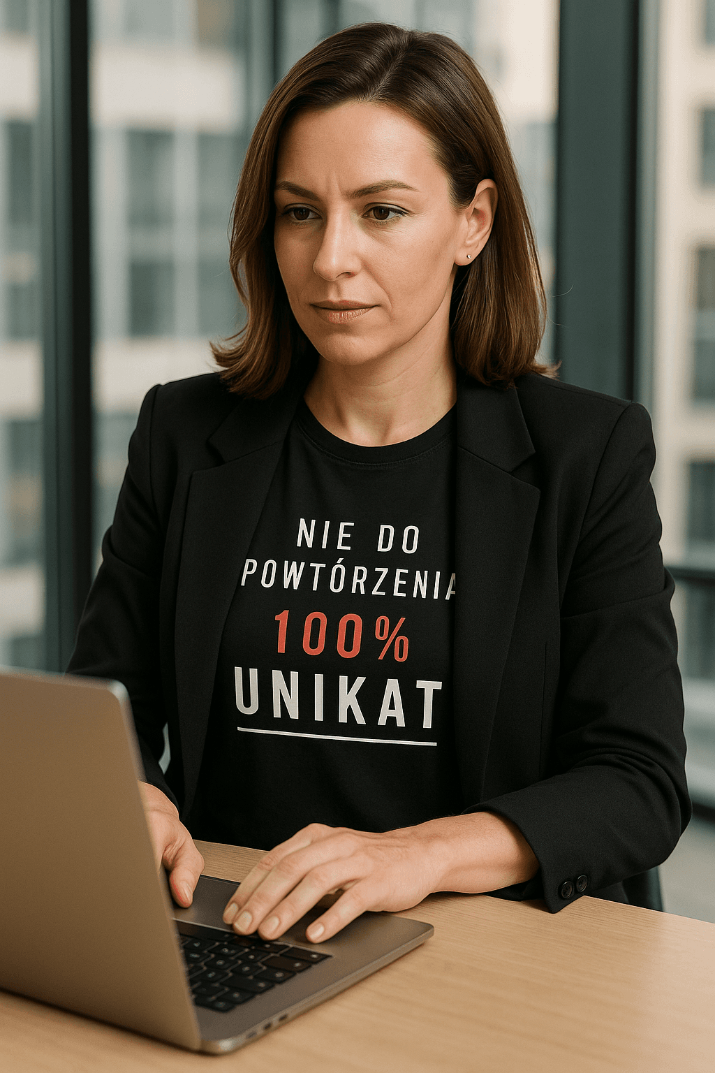 100% UNIKAT - Strong Pretty Collection (czarna)