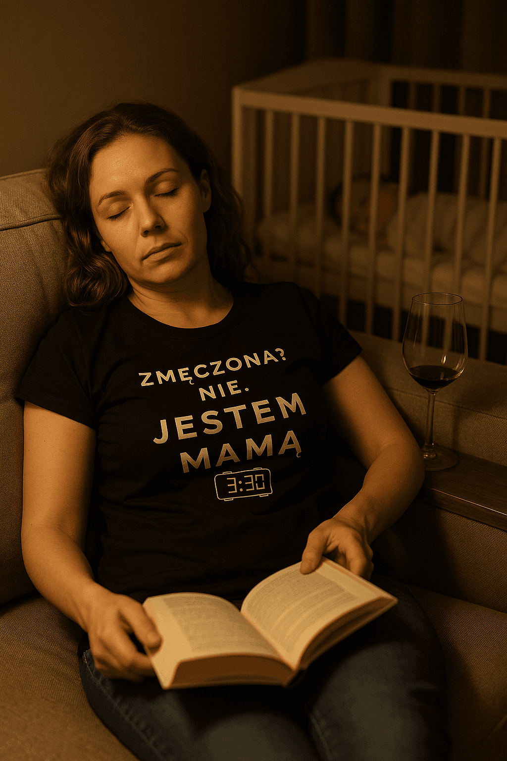 ZMĘCZONA? NIE. JESTEM MAMĄ. 3:30 (czarna)