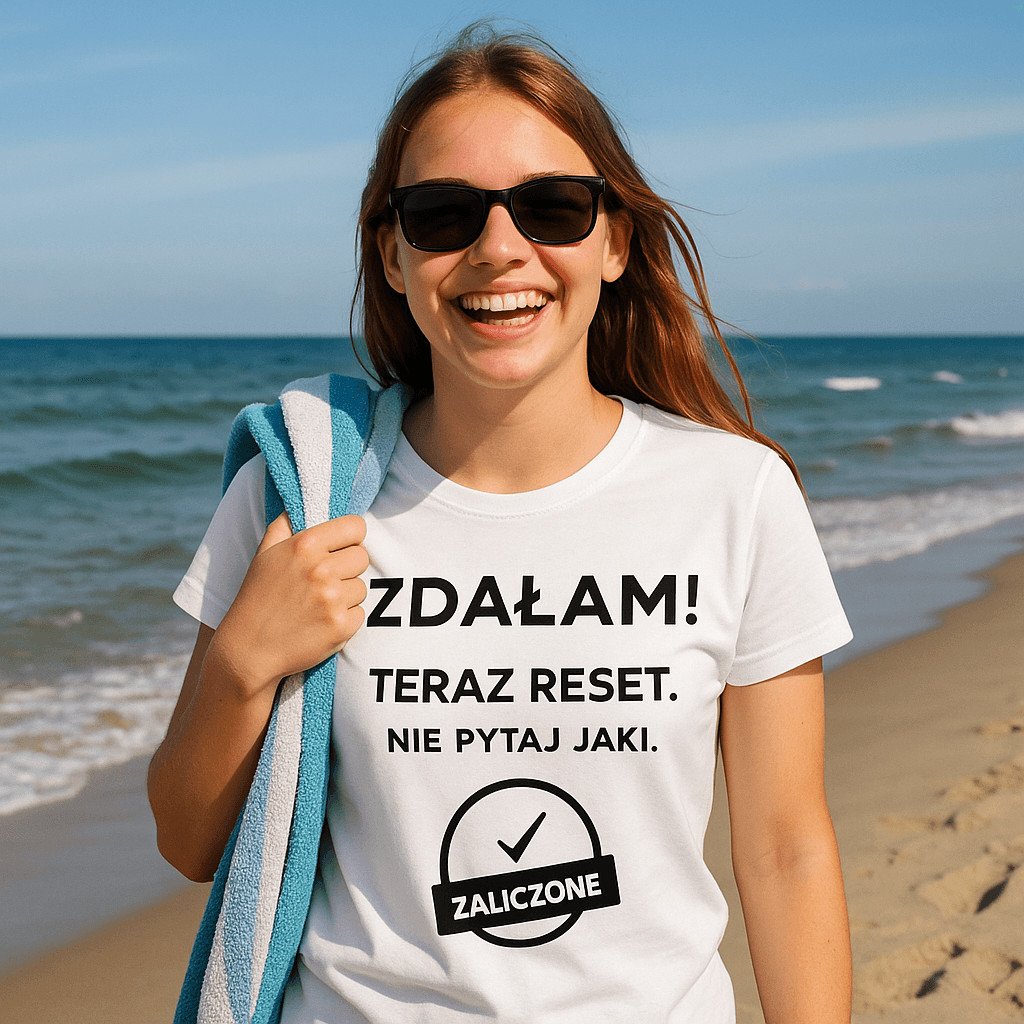 ZDAŁAM – Teraz reset (biała). Wersja Limitowana 2025