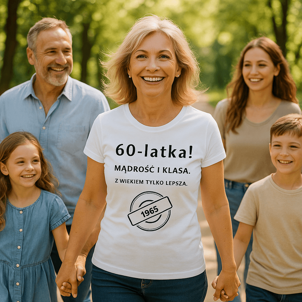 60-tka! Mądrość i klasa. Z wiekiem tylko lepsza (biała) – Wersja Limitowana 1965