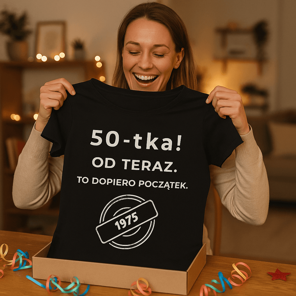 50-tka! Od teraz. To dopiero początek (czarna) – Wersja Limitowana 1975