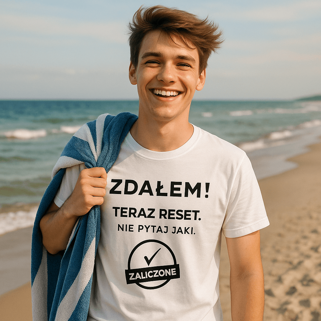 ZDAŁEM – Teraz reset (biała). Wersja Limitowana 2025