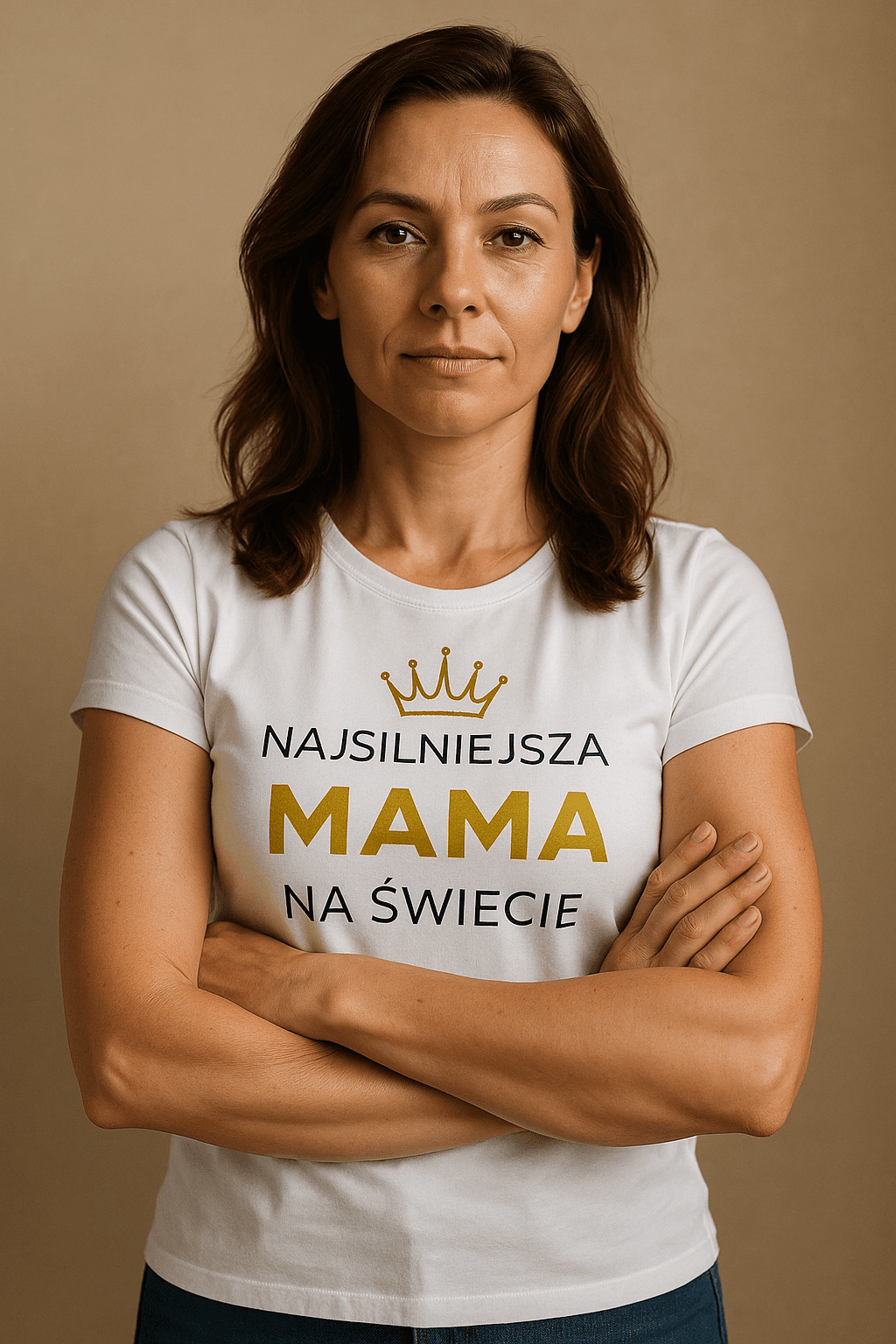 Najsilniejsza Mama - Mama Gold Edition (biała)