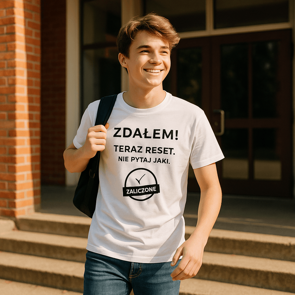 ZDAŁEM – Teraz reset (biała). Wersja Limitowana 2025
