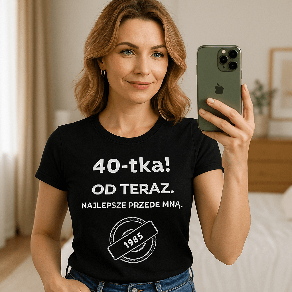 40-tka! Od teraz. To dopiero początek (czarna) – Wersja Limitowana 1985
