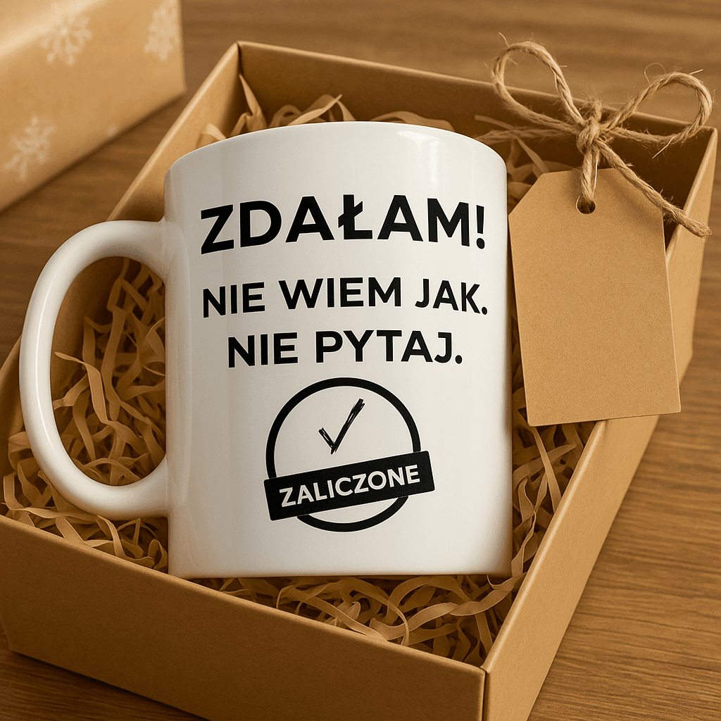Kubek: ZDAŁAM – Nie pytaj jak. Wersja Limitowana 2025