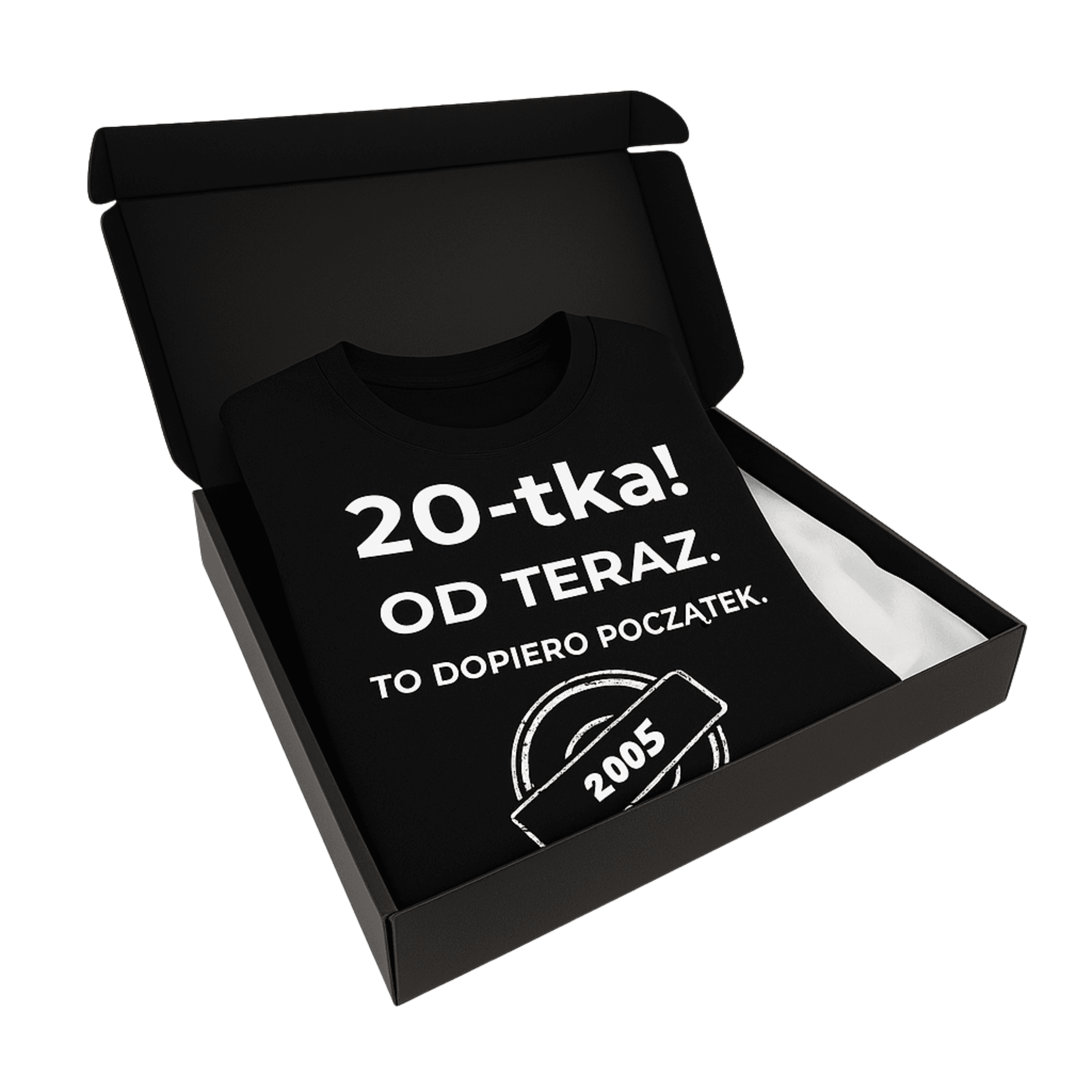 20-tka. Od teraz. To dopiero początek (czarna). Wersja Limitowana 2005