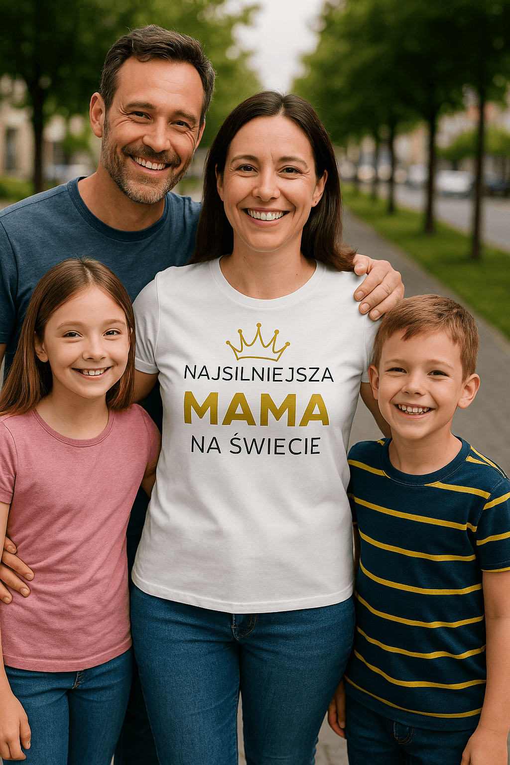 Najsilniejsza Mama - Mama Gold Edition (biała)