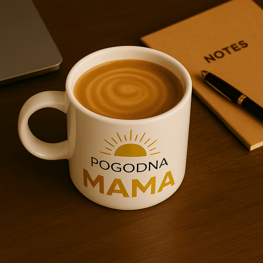 Kubek: Pogodna Mama - Mama Gold Edition