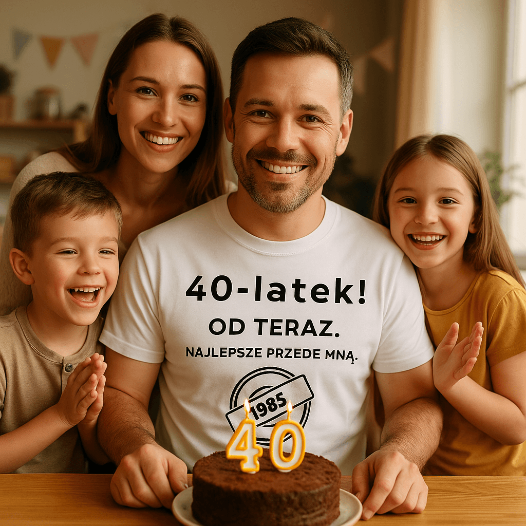 40-latek! Od teraz. To dopiero początek (biała) – Wersja Limitowana 1985