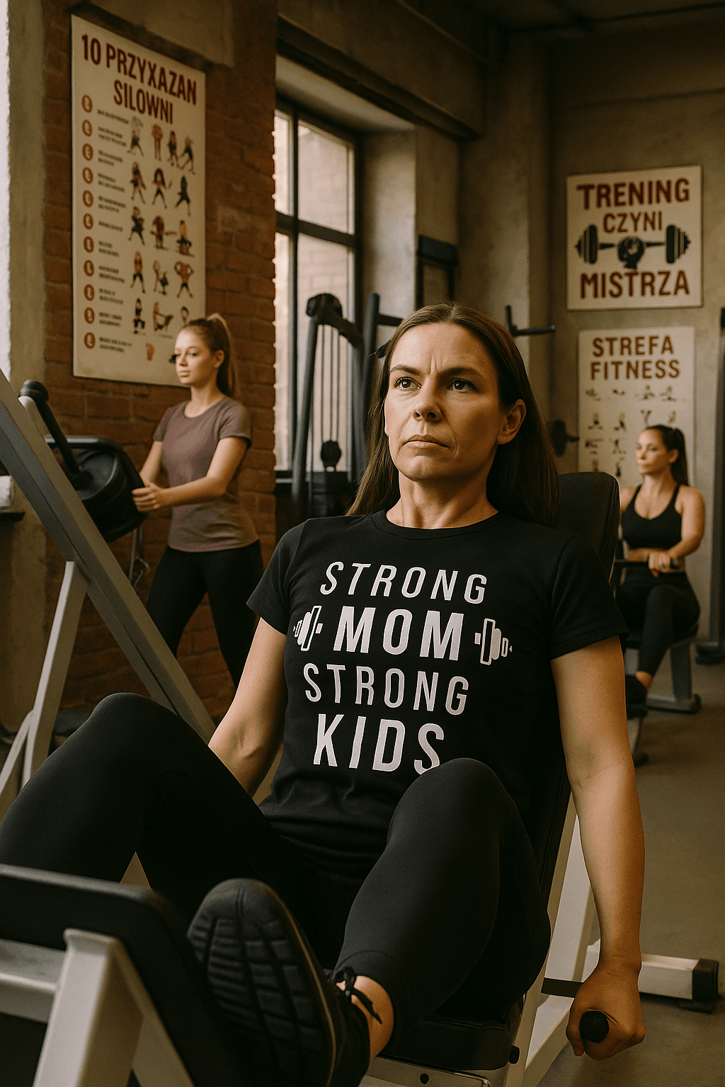 Strong Mom Strong Kids – Mama Edition (czarna)