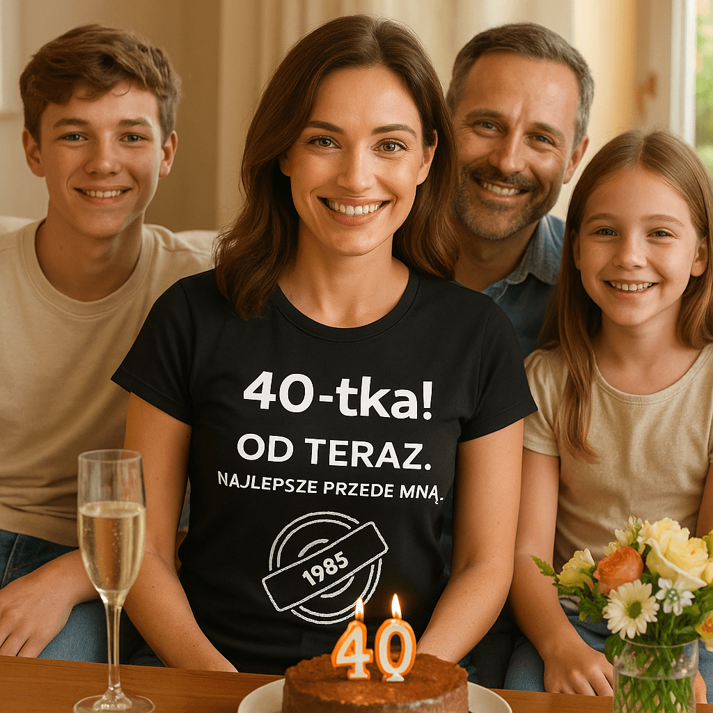 40-tka! Od teraz. To dopiero początek (czarna) – Wersja Limitowana 1985