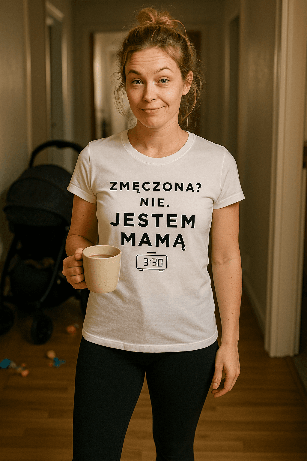 ZMĘCZONA? NIE. JESTEM MAMĄ. 3:30 (biała)